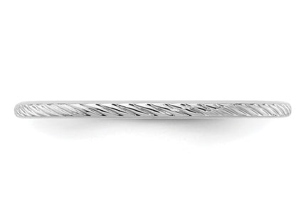14k White Gold Jewelry Style STK22 - Classique Jewelry Inc.