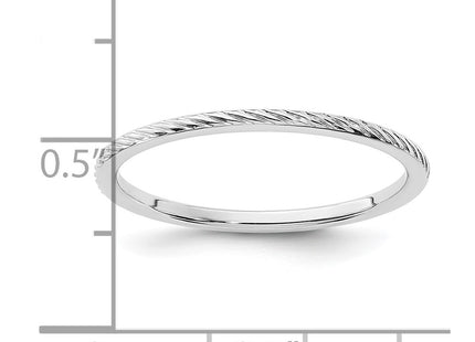 14k White Gold Jewelry Style STK22 - Classique Jewelry Inc.