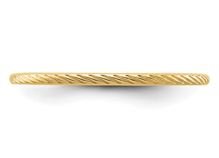 14k Yellow Gold Jewelry Style STK22 - Classique Jewelry Inc.
