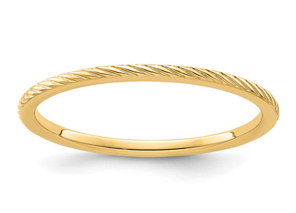 14k Yellow Gold Jewelry Style STK22 - Classique Jewelry Inc.
