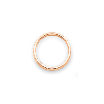 14K Rose Gold Polished Stackable Band