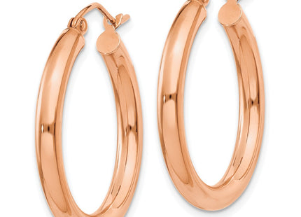 14k Rose Gold Earrings Style T1005 - Classique Jewelry Inc.