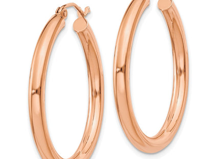 14k Rose Gold Earrings Style T1006 - Classique Jewelry Inc.