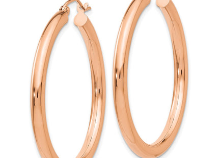 14k Rose Gold Earrings Style T1007 - Classique Jewelry Inc.