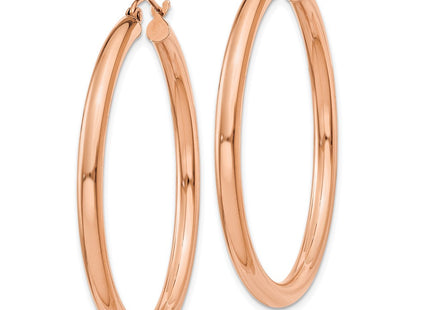 14k Rose Gold Earrings Style T1008 - Classique Jewelry Inc.