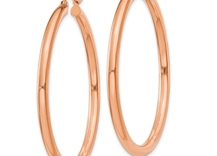14k Rose Gold Earrings Style T1009 - Classique Jewelry Inc.