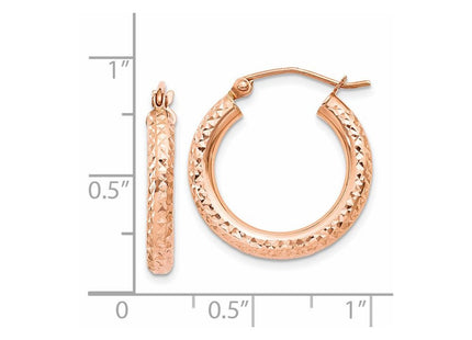 14k Rose Gold Jewelry Style T1015 - Classique Jewelry Inc.