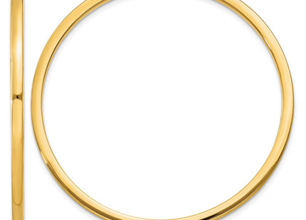 14K gold hoop earrings