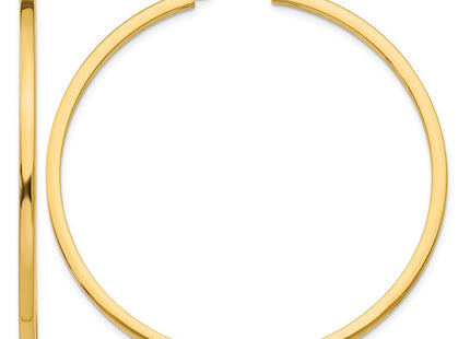 14K gold hoop earrings