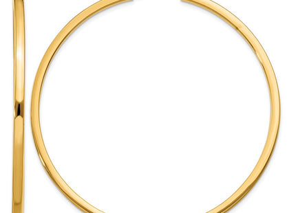 14K gold hoop earrings