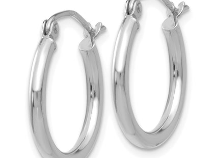 14k White Gold Earrings Style T1123 - Classique Jewelry Inc.