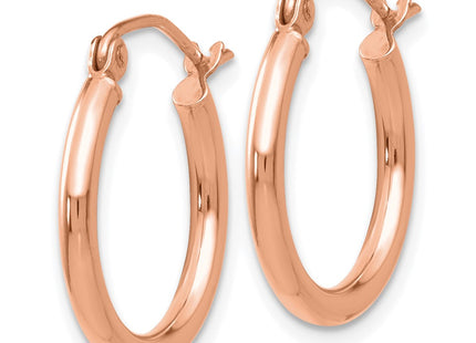 14k Rose Gold Earrings Style T1123R - Classique Jewelry Inc.