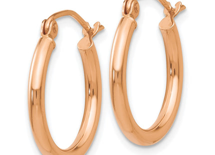 14k Yellow Gold Earrings Style T1124 - Classique Jewelry Inc.