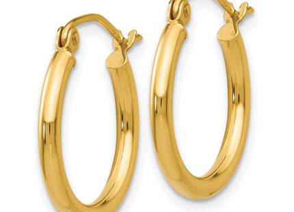 14k Yellow Gold Earrings Style T1124L - Classique Jewelry Inc.