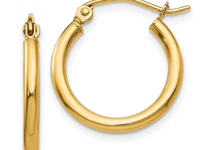 14k Yellow Gold Earrings Style T1124L - Classique Jewelry Inc.