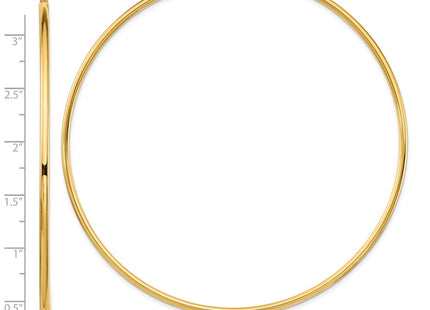 14k Yellow Gold Earrings Style T1157 - Classique Jewelry Inc.