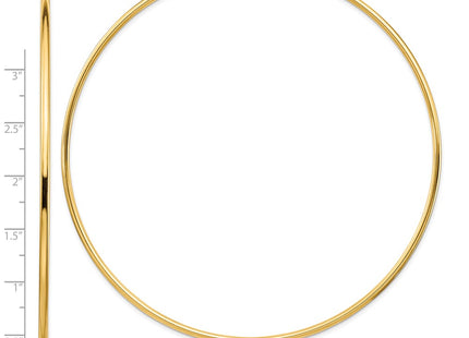 14k Yellow Gold Earrings Style T1158 - Classique Jewelry Inc.