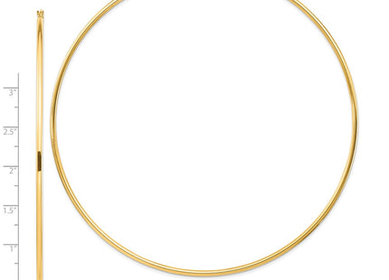 14k Yellow Gold Earrings Style T1159 - Classique Jewelry Inc.