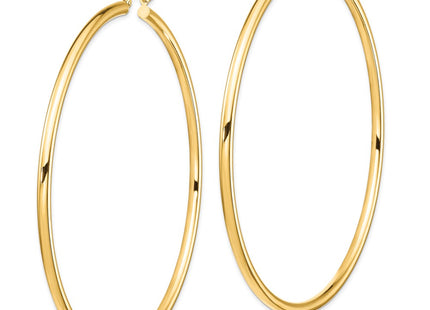 14k Yellow Gold Earrings Style T1160 - Classique Jewelry Inc.