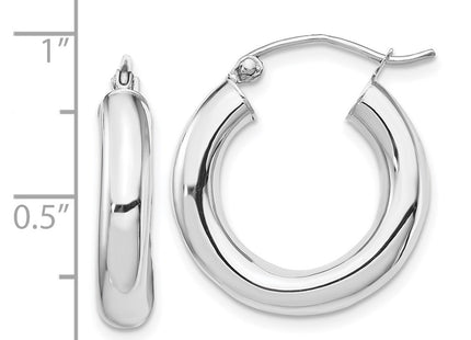 14k White Gold Earrings Style T1162 - Classique Jewelry Inc.