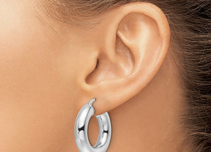 14k White Gold Earrings Style T1165W - Classique Jewelry Inc.
