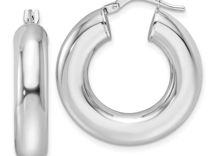 14k White Gold Earrings Style T1165W - Classique Jewelry Inc.