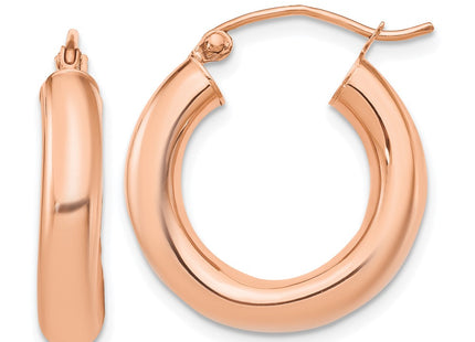14k Rose Gold Earrings Style T1169 - Classique Jewelry Inc.