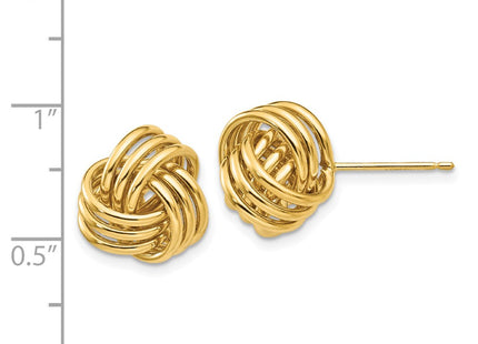 14k Yellow Gold Earrings Style T570 - Classique Jewelry Inc.