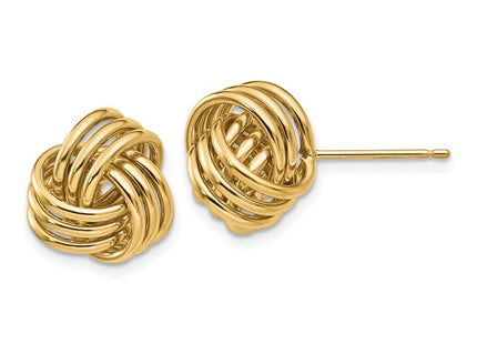 14k Yellow Gold Earrings Style T570 - Classique Jewelry Inc.