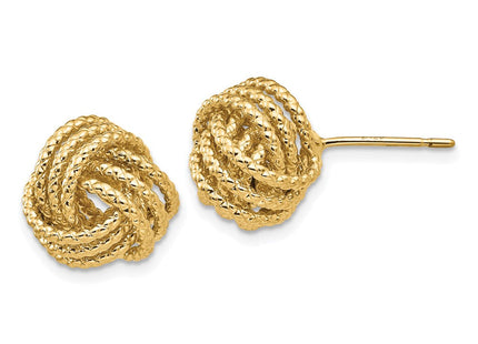 14K gold earrings