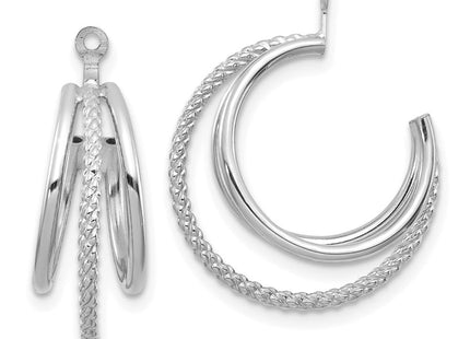 14K gold hoop earrings