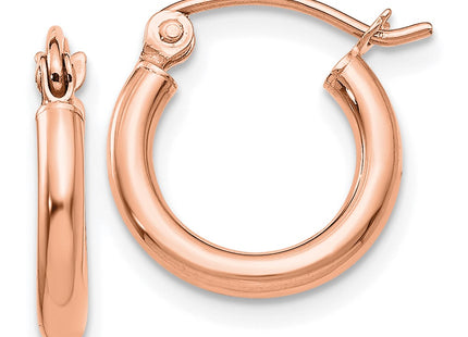 14k Rose Gold Earrings Style T830RL - Classique Jewelry Inc.