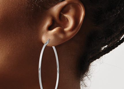 14k White Gold Earrings Style T834 - Classique Jewelry Inc.