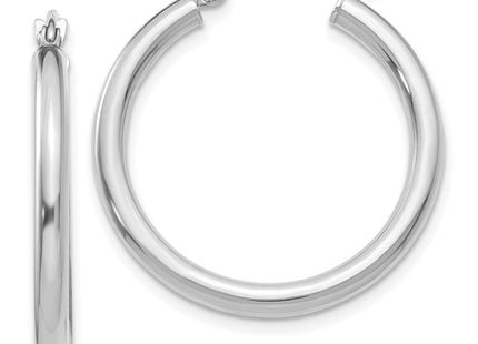 14k White Gold Earrings Style T839L - Classique Jewelry Inc.