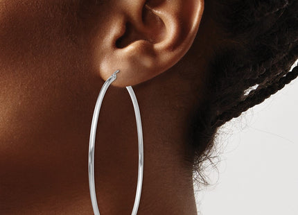 14k White Gold Earrings Style T841 - Classique Jewelry Inc.