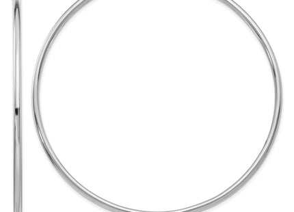 14k White Gold Earrings Style T841L - Classique Jewelry Inc.