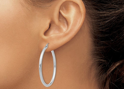 14k White Gold Earrings Style T846 - Classique Jewelry Inc.