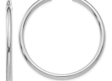 14k White Gold Earrings Style T846L - Classique Jewelry Inc.