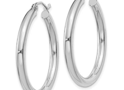 14k White Gold Earrings Style T849L - Classique Jewelry Inc.