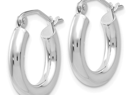 14k White Gold Earrings Style T851L - Classique Jewelry Inc.