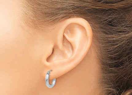 14k White Gold Earrings Style T852 - Classique Jewelry Inc.