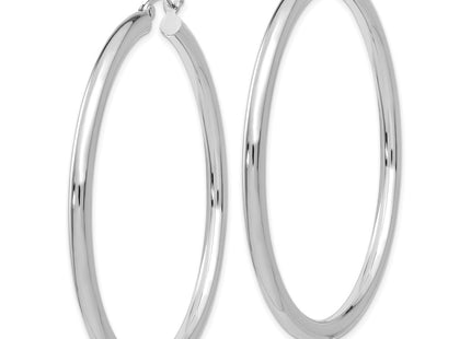 14k White Gold Earrings Style T854 - Classique Jewelry Inc.