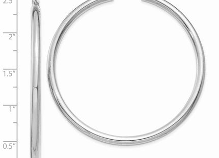 14k White Gold Earrings Style T855 - Classique Jewelry Inc.