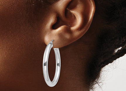 14k White Gold Earrings Style T859 - Classique Jewelry Inc.