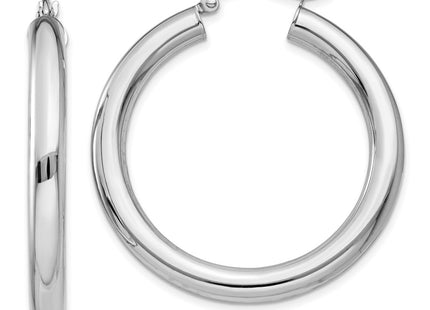 14k White Gold Earrings Style T859L - Classique Jewelry Inc.