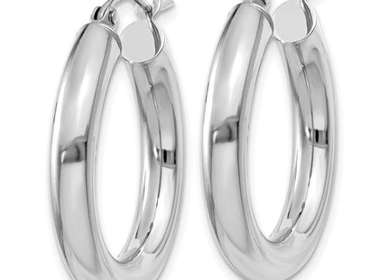 14k White Gold Earrings Style T861L - Classique Jewelry Inc.