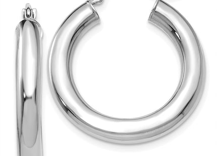 14k White Gold Earrings Style T861L - Classique Jewelry Inc.