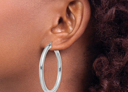 14k White Gold Earrings Style T862 - Classique Jewelry Inc.