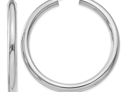 14k White Gold Earrings Style T862L - Classique Jewelry Inc.