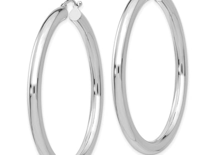 14k White Gold Earrings Style T863L - Classique Jewelry Inc.